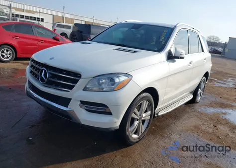 2014 Mercedes-Benz Ml 350 from USA, damaged, VIN 4JGDA5JB0EA268037